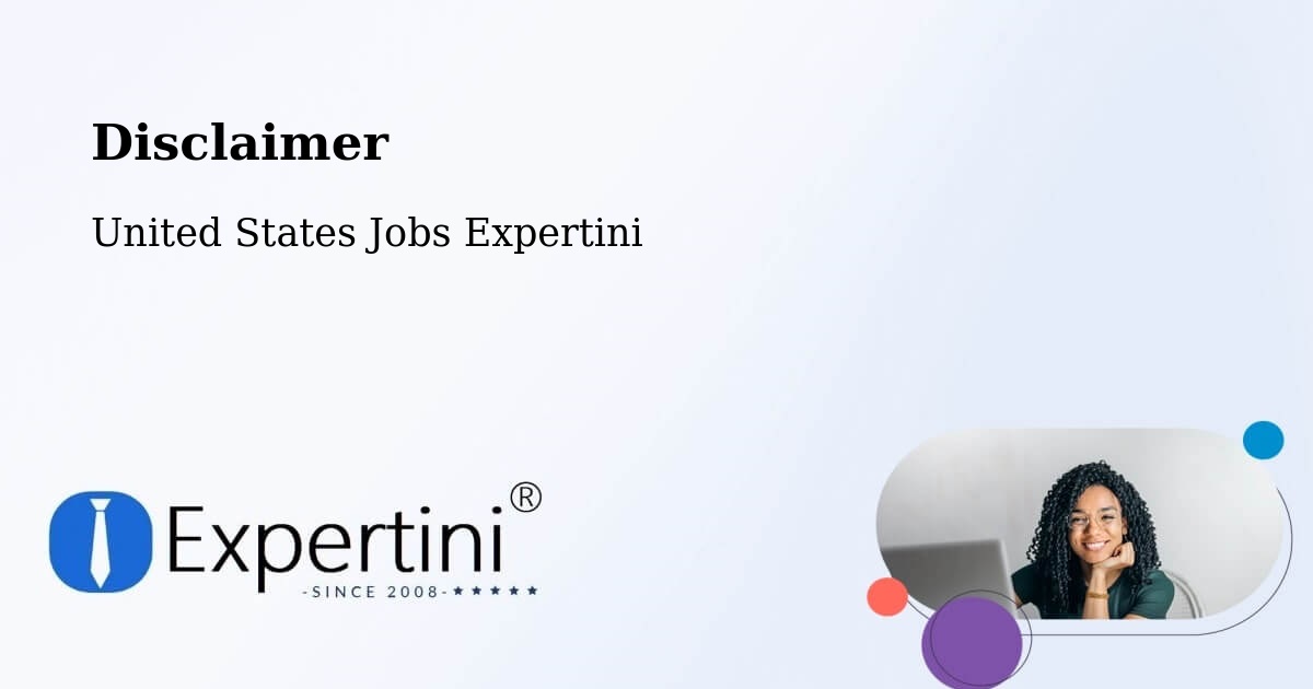 Disclaimer – Altadena - United States Jobs Expertini