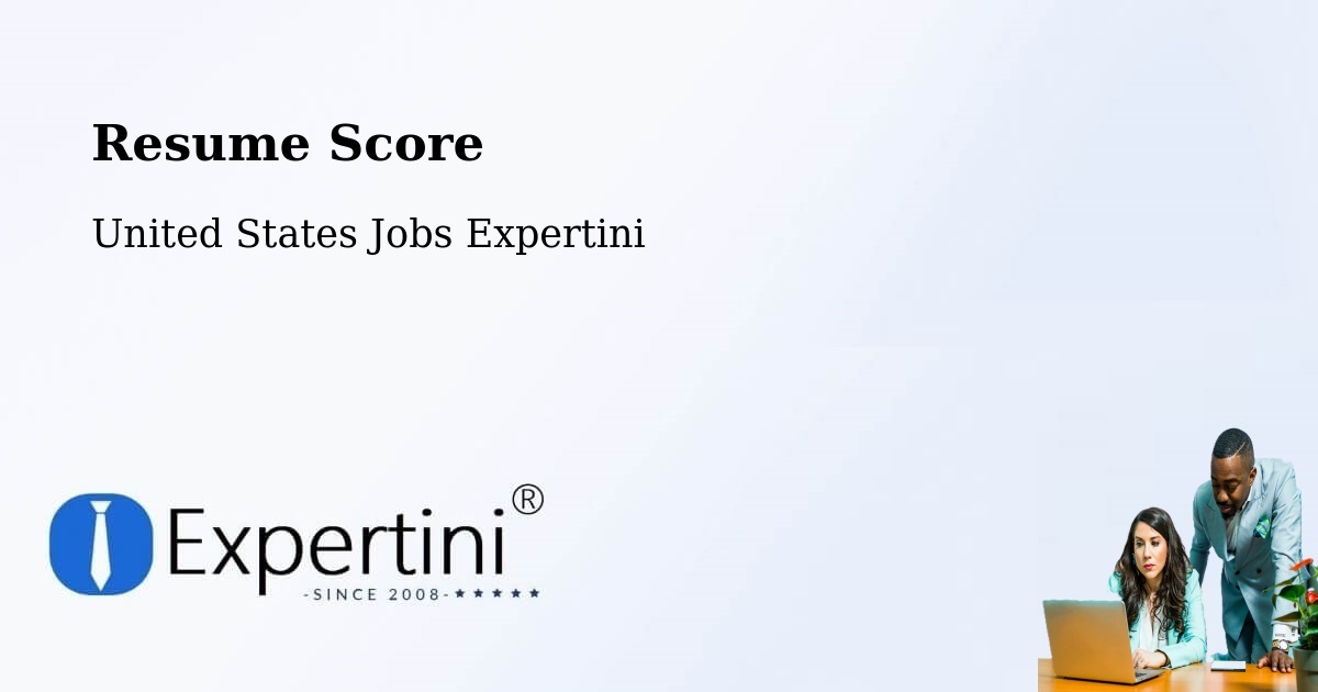 Resume Score & Job Description Match Tool – Altadena - United States Jobs Expertini